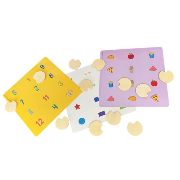 Learn & Play Interchangeable Educational Puzzle Set For Curious Young Minds - Picture 3 of 16